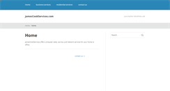 Desktop Screenshot of jamescookservices.com